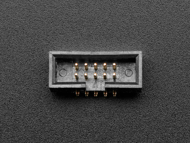 SWD 0.05" Pitch Connector - 10 Pin SMT Box Header