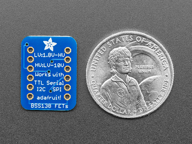 4-channel I2C-safe Bi-directional Logic Level Converter