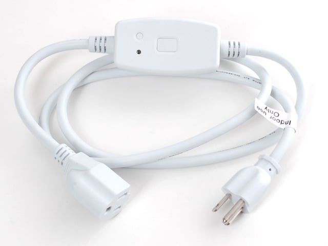 Smart Cord - A2DP Bluetooth, 120v 10amp 1200 Watt Extension Cord