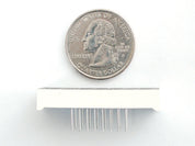 Red 7-segment clock display - 0.39" digit height