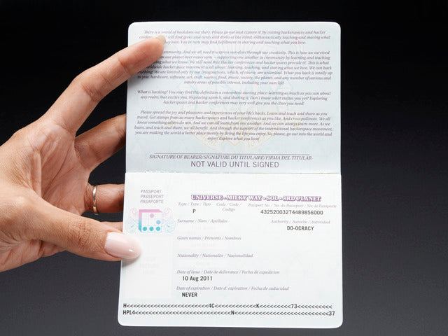 Hackerspace passport