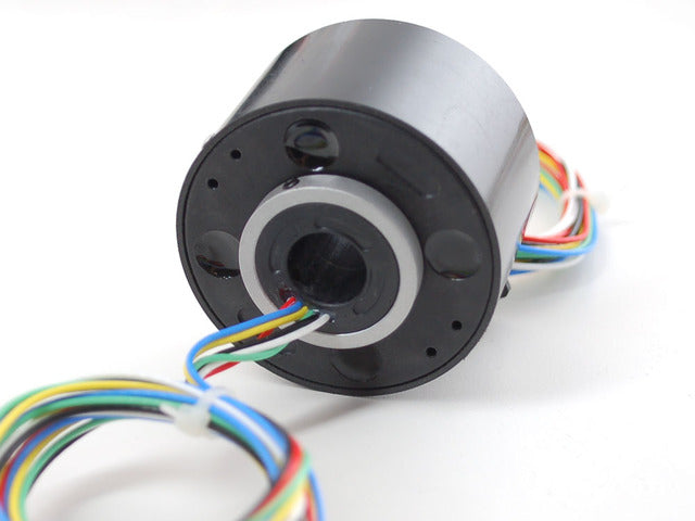 Toroid Slip Ring - 2.1" OD 1/2" ID, 6 wires, max 240V @ 5A