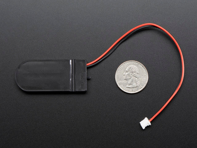 2 x CR2032 Coin Cell Battery Holder - 6V output - On/Off switch