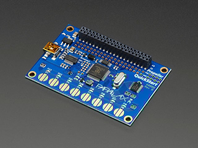 Parallax Propeller Quickstart USB Development Board