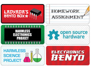 Bento Box Stickers - Pack of 6