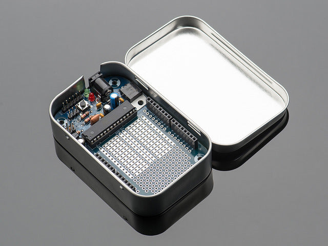 Adafruit MENTA - Mint Tin Arduino Compatible Kit with Mint Tin