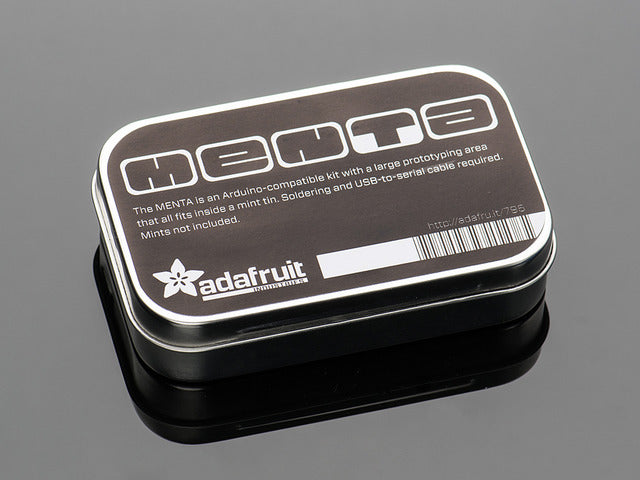 Adafruit MENTA - Mint Tin Arduino Compatible Kit with Mint Tin