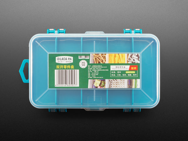 Bi-Fold Compartment Parts Box