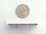 Green 7-segment clock display - 0.56" digit height