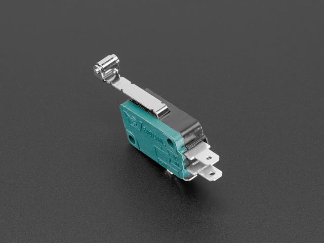 Micro Switch w/Roller Lever - Three Terminal