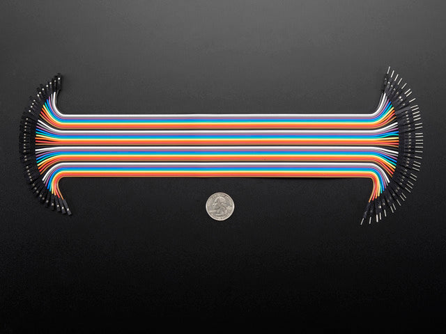 Premium Female/Male 'Extension' Jumper Wires - 40 x 12" (300mm)