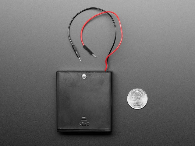 4 x AA Battery Holder with On/Off Switch