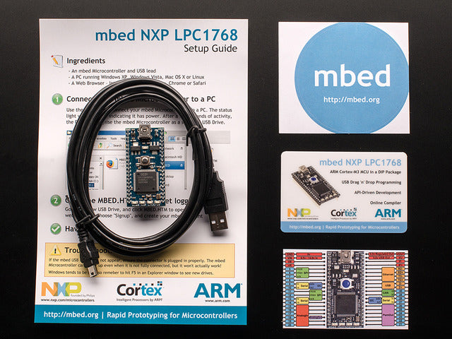 mbed + extras - LPC1768 development board