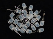 Diffused White 10mm LED (25 pack)