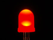 Diffused RGB (tri-color) 10mm LED (10 pack)