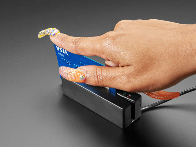 Magstripe Reader - PS/2 Interface - 3 Tracks (1&2&3)