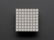 Miniature 8x8 Yellow-Green LED Matrix