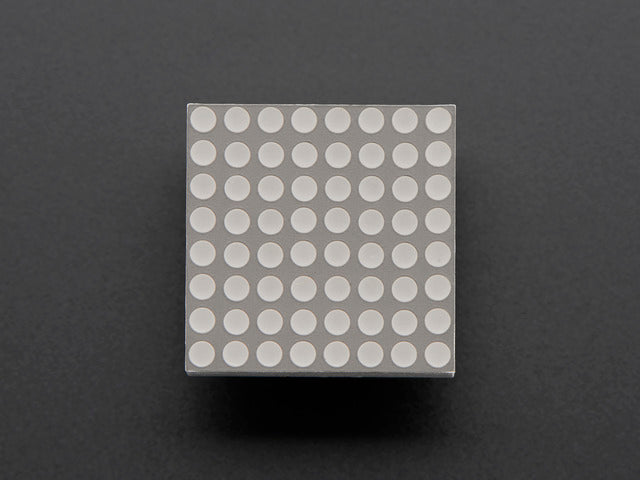 Miniature 8x8 Yellow-Green LED Matrix