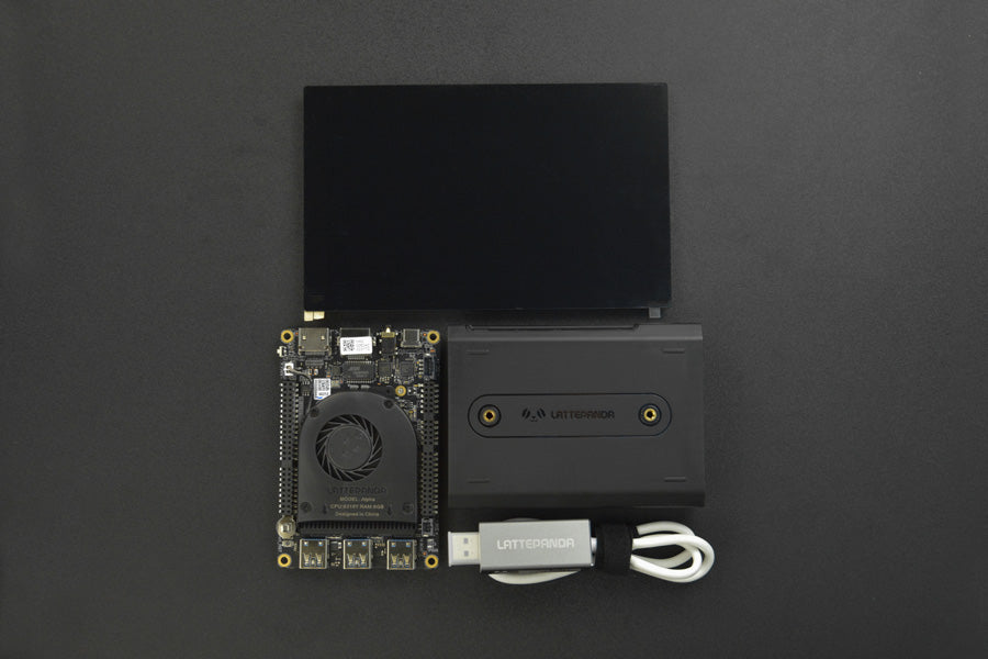 LattePanda 2 Alpha 864s with Titan Case and Streaming Cable and Touch Display