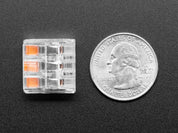 Snap-action 3-Wire Block Connector (12-24 AWG) - Pack of 3