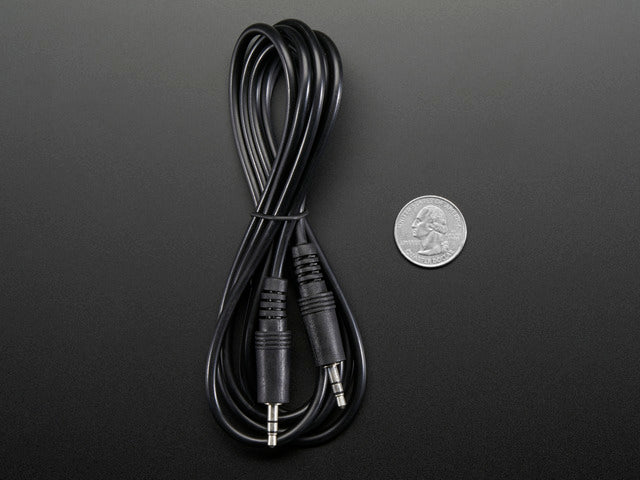 Stereo 3.5mm Plug/Plug Audio Cable - 6 feet