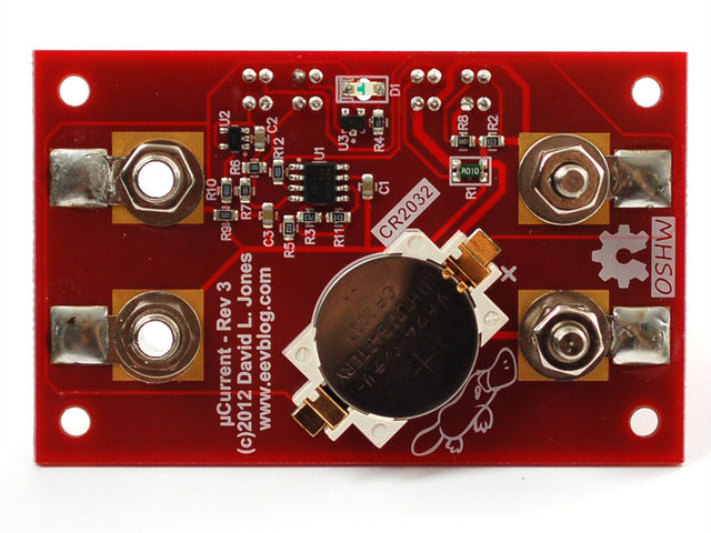 EEVblog uCurrent - Precision nA Current Measurement Assistant