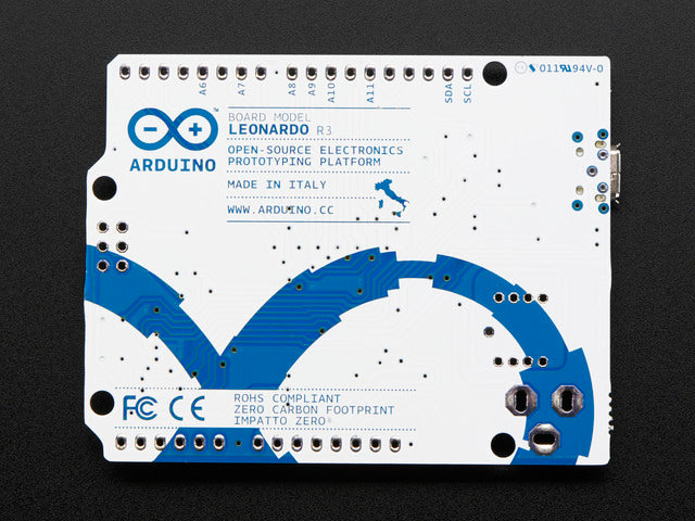 Arduino Leonardo ATmega32u4 without headers