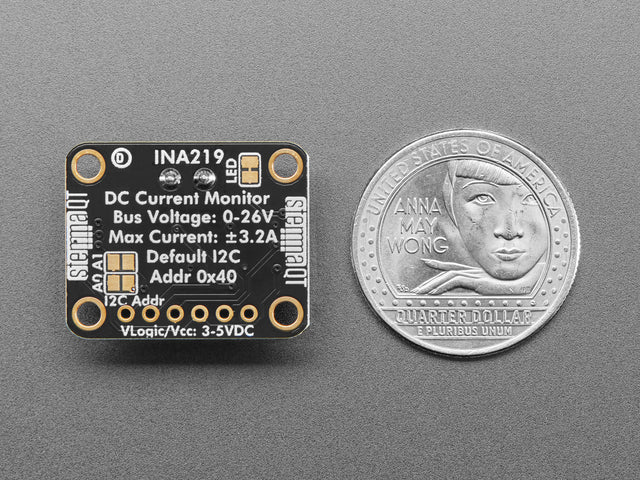 INA219  High Side DC Current Sensor Breakout - 26V ±3.2A Max
