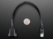 Panel Mount Ethernet Extension Cable