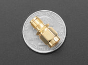 SMA Jack to RP-SMA Plug RF Adapter