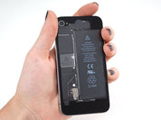 Clear No-Logo iPhone Replacement Back - iPhone 4