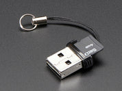 USB MicroSD Card Reader/Writer - microSD / microSDHC / microSDXC