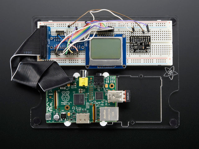 Adafruit Pi Dish for Raspberry Pi - Includes Breadboard