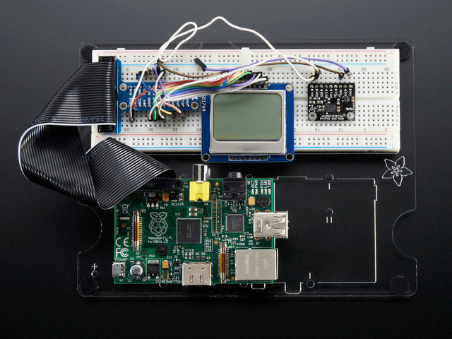 Adafruit Pi Dish for Raspberry Pi - Includes Breadboard