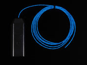 EL Flowing Effect Wire with Inverter - Blue 2.0 meter (6.5 ft)