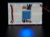 Miniature 8x8 Blue LED Matrix