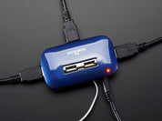 USB 2.0 Powered Hub - 7 Ports with 5V 2A Power Supply