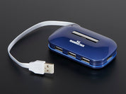 USB 2.0 Powered Hub - 7 Ports with 5V 2A Power Supply