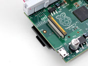 Low-profile microSD card adapter for Raspberry Pi
