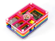 Rainbow Pibow - Enclosure for Raspberry Pi Model B