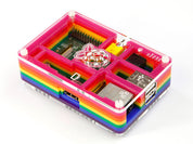 Rainbow Pibow - Enclosure for Raspberry Pi Model B