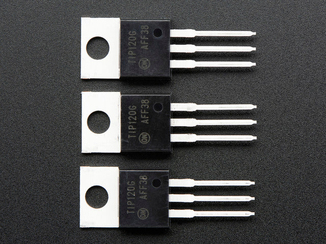 TIP120 Power Darlington Transistors - 3 pack