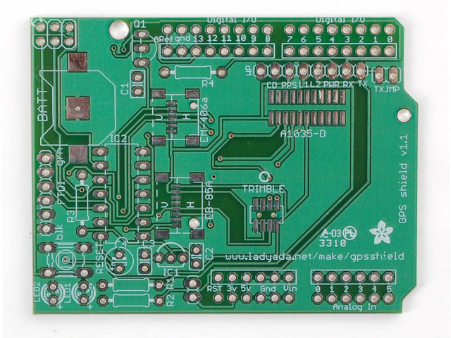 Adafruit GPS logger shield kit