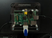 VESA mount for Raspberry Pi Model A and Model B