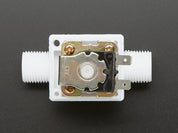 Plastic Water Solenoid Valve - 12V - 1/2" Nominal