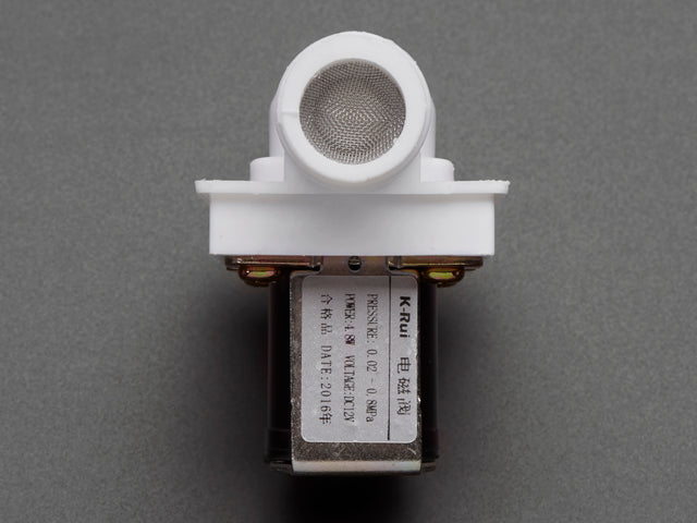 Plastic Water Solenoid Valve - 12V - 1/2" Nominal