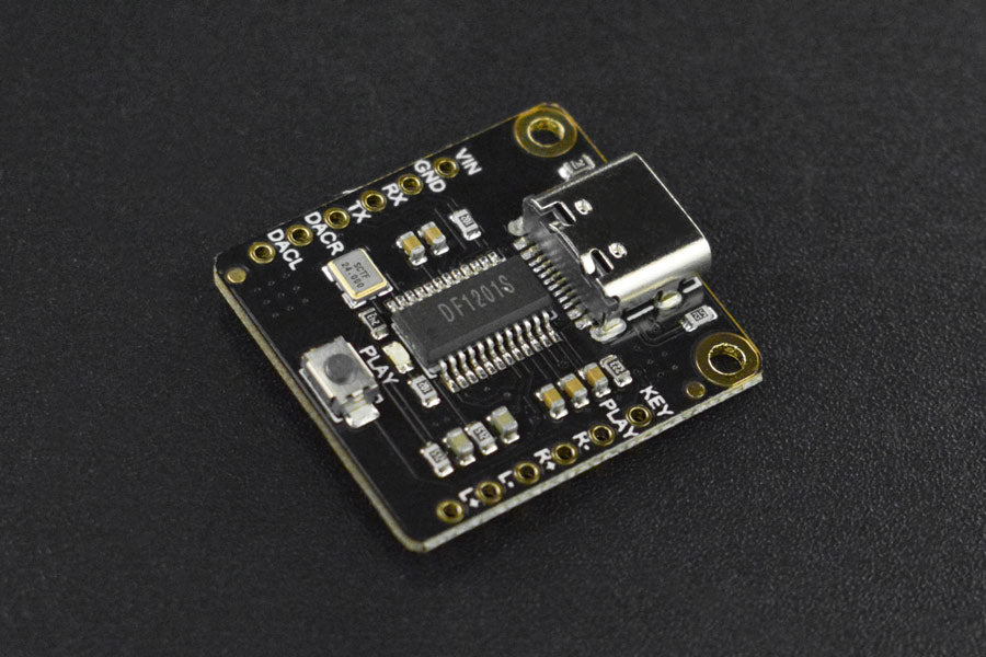 Fermion: DFPlayer Pro - A mini MP3 Player with On-board 128MB Storage