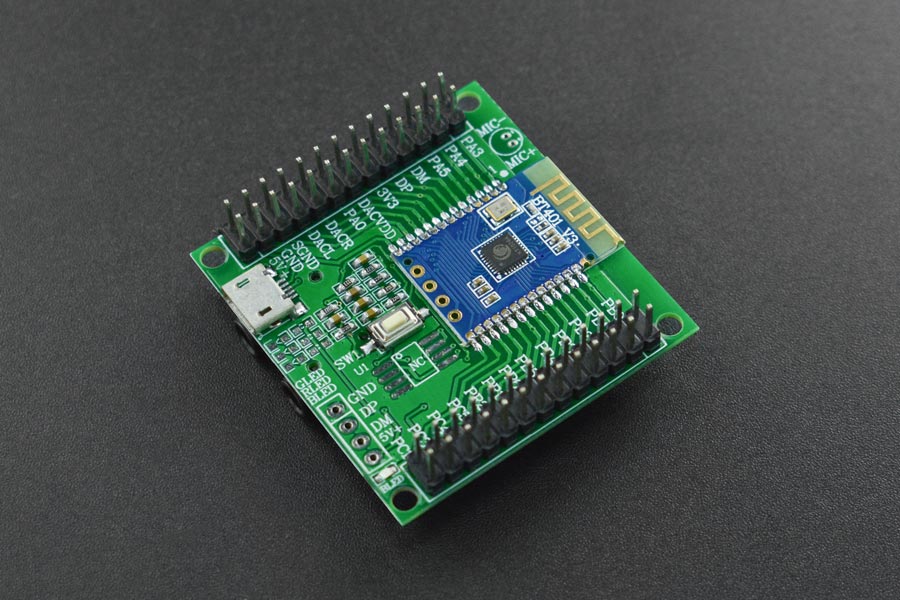 Evaluation Board for Audio and BLE/SPP Pass-through Module - Bluetooth 5.0