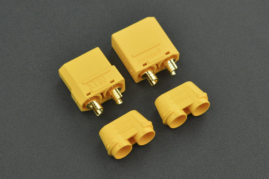 High Quality Gold Plated XT90 Male and Female Bullet Connector