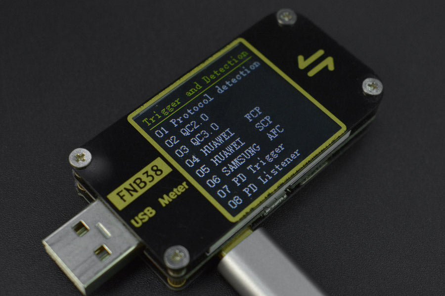USB Cable and Charger Tester with 1.44" TFT LCD Color Screen